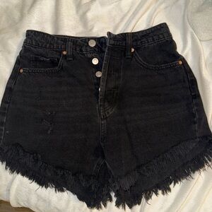 Wild fable high rise black shorts